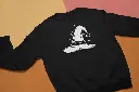 Embossed Witch Hat Sweatshirt
