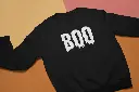 Embossed Boo Sweatshirt