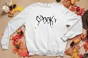 Embossed Spooky Sweatshirt