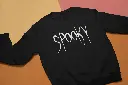 Embossed Spooky Sweatshirt