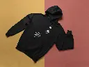 Embossed Spiders Hoodie