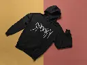 Embossed Spooky Hoodie