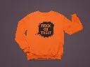 Embossed Trick or Treat Sweatshirt