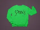 Embossed Spooky Sweatshirt