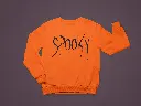 Embossed Spooky Sweatshirt