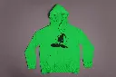Embossed Witch Hat Hoodie