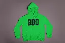 Embossed Boo Hoodie