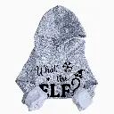 Embossed What the Elf Hoodie