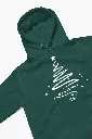 Embossed Christmas Tree Hoodie