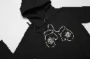 Embossed Mittens Hoodie
