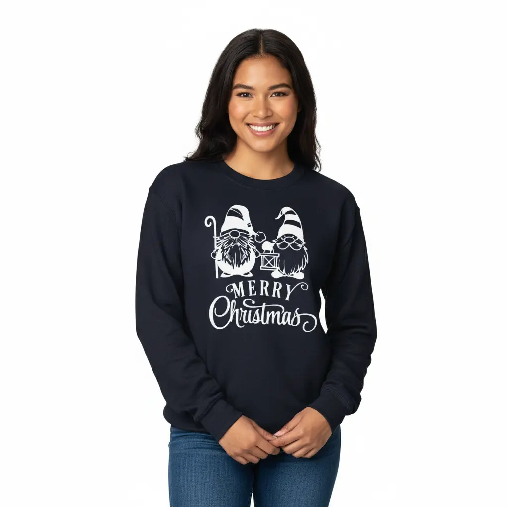 Embossed Gnomes Sweatshirt