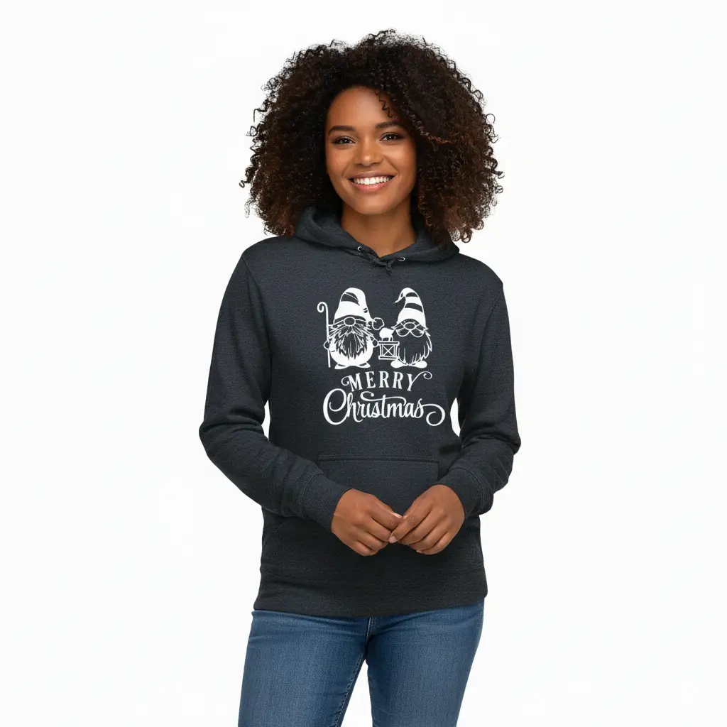 Embossed Gnomes Hoodie