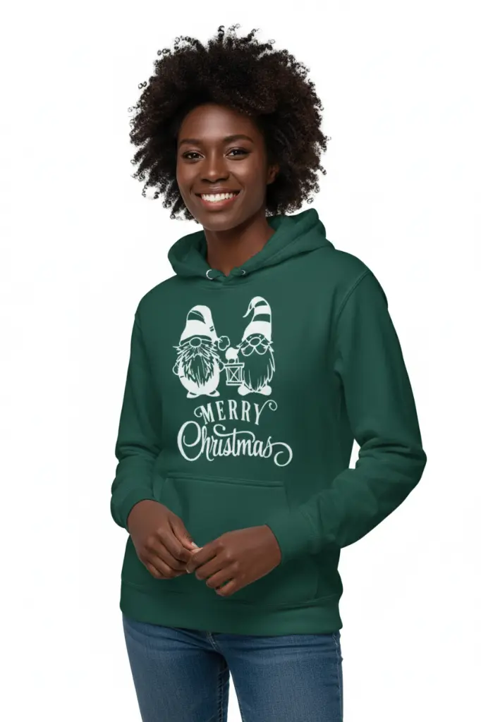 Embossed Gnomes Hoodie