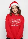 Embossed Santa let me explain Hoodie