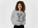 Embossed Candy Cane Sweatshirt