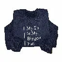 Embossed My Ex My Fan Sweatshirt