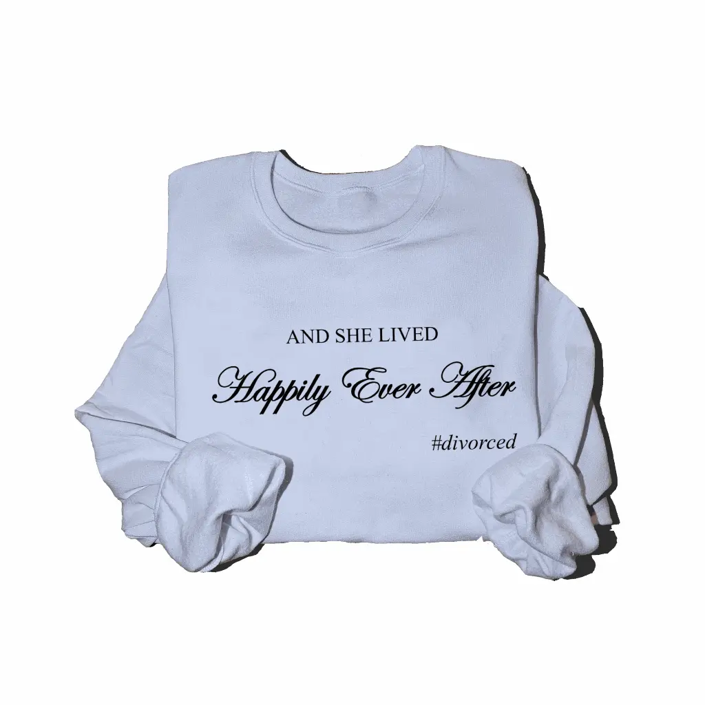 Embossed Happily Ever After Sweatshirt