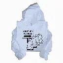 Embossed Ghost Job Posting Hoodie