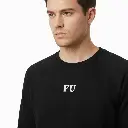 F U - Embossed Puff Sweatshirt