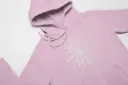 Embossed Snowflake Hoodie