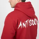 Antisocial - Embossed Puff Back Hoodie