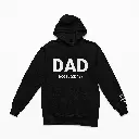 Personalized Embossed DAD Hoodie
