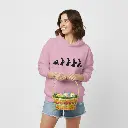 Easter Evolution - Embossed Easter Pink Hoodie