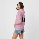 Rabbits - Embossed Easter Pink Hoodie