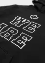 We Are Canadian - Embossed Canada Black Hoodie