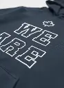 We Are Canadian - Embossed Canada Navy Hoodie