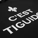 C'est Tiguidou - Embossed Canada Black Hoodie