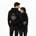C'est Tiguidou - Embossed Canada Black Hoodie