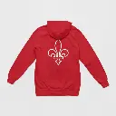 C'est Tiguidou - Embossed Canada Red Hoodie