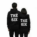 The 6ix - Embossed Canada Black Hoodie