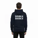 Double Double - Embossed Canada Navy Hoodie