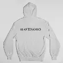 Havenoro - Embossed Essentials Grey Hoodie