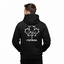 Olympic - Embossed Canada Black Hoodie