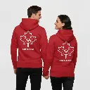 Olympic - Embossed Canada Red Hoodie