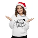 Embossed Santa let me explain Christmas Hoodie