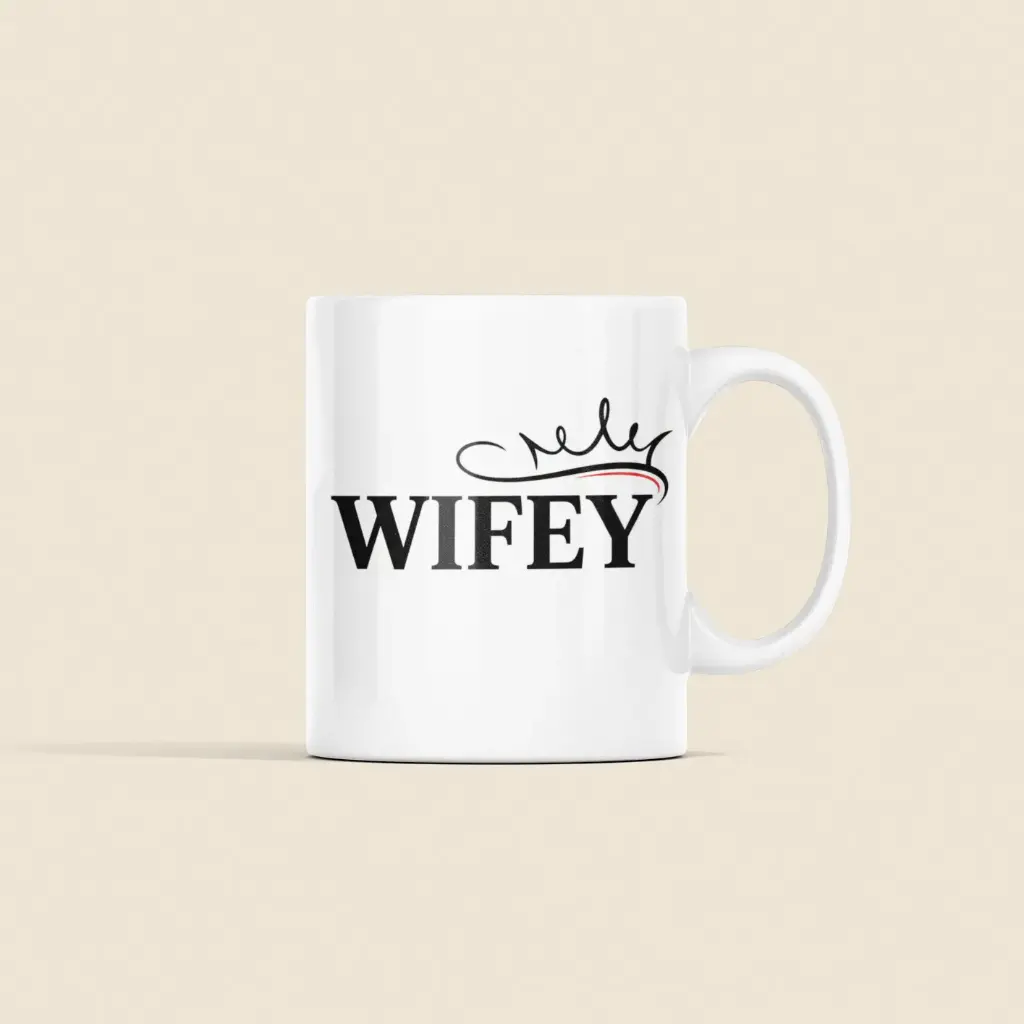 Crowned Wifey Mug