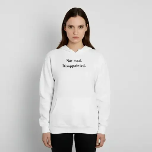 Disappointed. - Embossed Puff Untold Hoodie