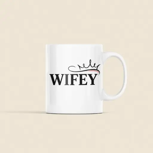 Crowned Wifey Mug
